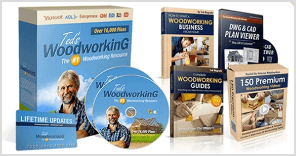 Ted's Woodworking + Bonus (imagem 2)